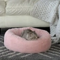 Лежак для тварин Природа "SOFT" (48х48х17 см) Рожевий (4823082417889) - зменшене зображення 4