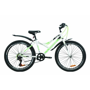 Велосипед Discovery 24" FLINT Vbr рама-14" St 2020 біло-зелений (OPS-DIS-24-179) зображення 1