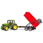 Спецтехніка Bruder трактор John Deere 6920 із причепом (02057) - зменшене зображення 2