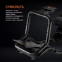 Крісло ігрове OfficePro RS167 з кокпітом кріплення для керма та педалей Black (RS167) - зменшене зображення 10