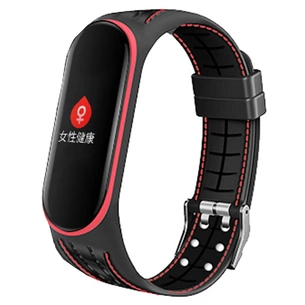 Ремінець до фітнес браслета BeCover Lattice Style для Xiaomi Mi Smart Band 5 Red (705162) зображення 1