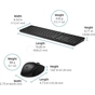 Комплект HP 650 Wireless UA Black (4R013AA) - зменшене зображення 2
