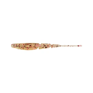 Силікон рибальський FishUP Aji Triple Stick 1.9" 414 - UV Clear/Red (10шт/уп) (1864.14.94) зображення 1