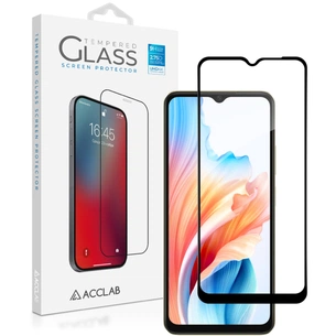 Скло захисне ACCLAB Full Glue Oppo A38 4G Black (1283126588570) зображення 1