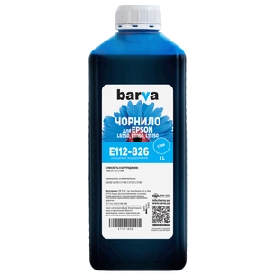 Чорнило Barva Epson 112 1л cyan (E112-826) зображення 1