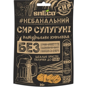 Сир сушений snEco Сулугуні 30 г (4823095809947) изображение 1
