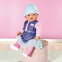 Пупс Zapf Baby Born - Джинсовий стиль крихітки (836385) - зменшене зображення 4