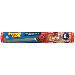 Папір для випічки пергаментний Фрекен БОК коричневий 8 м (4823071631975) изображение 1