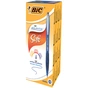 Ручка кулькова Bic автоматична Atlantis з гумовим грипом Синя (bc9021322) - зменшене зображення 2