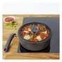 Кришка для посуду Tefal Ingenio, набір 3 шт, скло, пластик, чорний (L9849053) - зменшене зображення 5