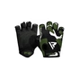 Рукавички для фітнесу RDX F6 Sumblimation Black/Green S (WGS-F6GN-S) - зменшене зображення 2