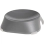 Посуд для котів Fiboo Flat Bowl миска з антиковзаючими накладками світло-сіра (FIB0092) - зменшене зображення 1