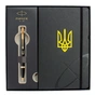 Ручка кулькова Parker IM 17 UKRAINE Black GT BP Тризуб + блокнот Parker + подар.упаковка GIFT24 (22032b24_T001y) - зменшене зображення 2