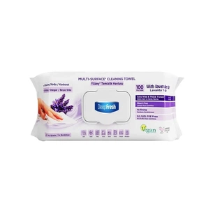Салфетки для уборки Deep Fresh Lavanda Влажные 100 шт. (8681554633474) изображение 1