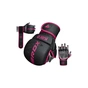 Рукавички для MMA RDX F6 Matte Pink Plus M/L (GSR-F6MP-M/L+) - зменшене зображення 5