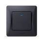 Вимикач Videx BINERA 1кл з підсвічуванням чорний графіт (VF-BNSW1L-BG) - уменьшенное изображение 2