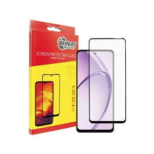 Скло захисне Dengos Full Glue OPPO A40m Black (TGFG-413) зображення 1