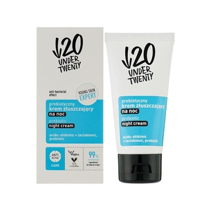 Крем для обличчя Under Twenty Пробіотичний відлущувальний Нічний 50 мл (5900717051195) зображення 1