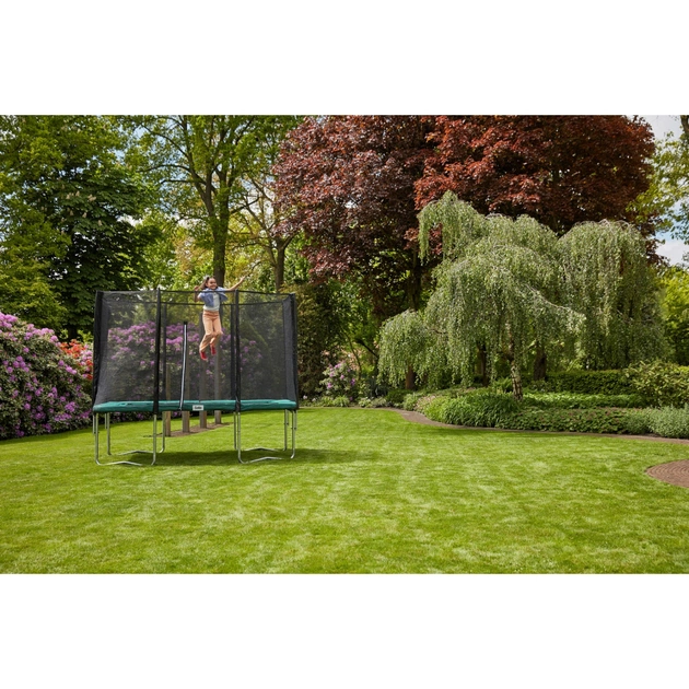 Батут Salta Combo круглий 427 см Зелений (586G) - picture 2