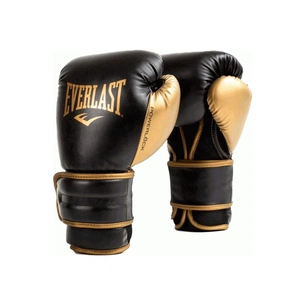 Боксерские перчатки Everlast Powerlock 2R Training Glove P00002665 чорний, золотий 16 унцій (009283611996) изображение 1