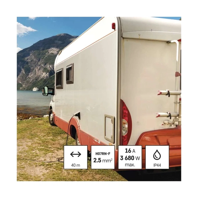 Мережевий подовжувач EMOS P19224 40m (P19224) - зображення 5