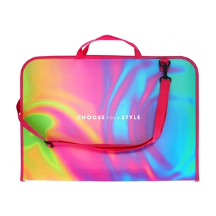 Папка - портфель Maxi А3 пластиковий на блискавці Silk (MX30003-07) зображення 1