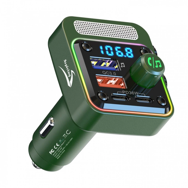 FM модулятор Aspiring Wave 11, 54W (WA.7002) - picture 4