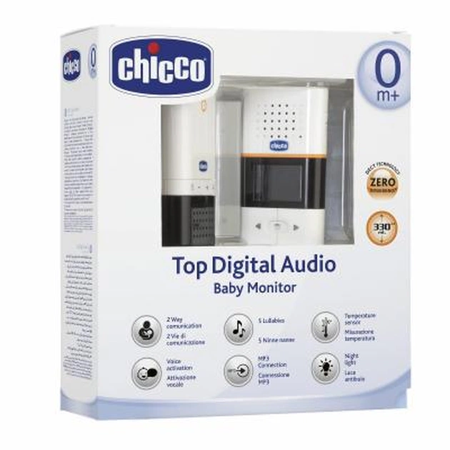 Радіоняня Chicco цифровая Baby monitor top digital audio (02565.00) - picture 3