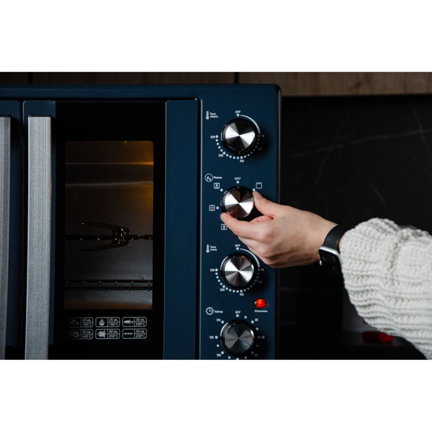 Електропіч Liberton LEO-600 Dark Blue - picture 11