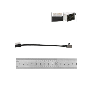 Роз'єм живлення ноутбука з кабелем Dell PJ1062 (4.5mm x 3.0mm + center pin), 6(5)-pin, 14 см (A49119) зображення 1
