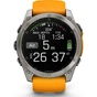 Смарт-годинник Garmin fenix 8 51mm, AMOLED, Saph, Ti/Bare/Grpht, SparkOrg/GrphtBd, (010-02905-11/010-02905-53) - зменшене зображення 10