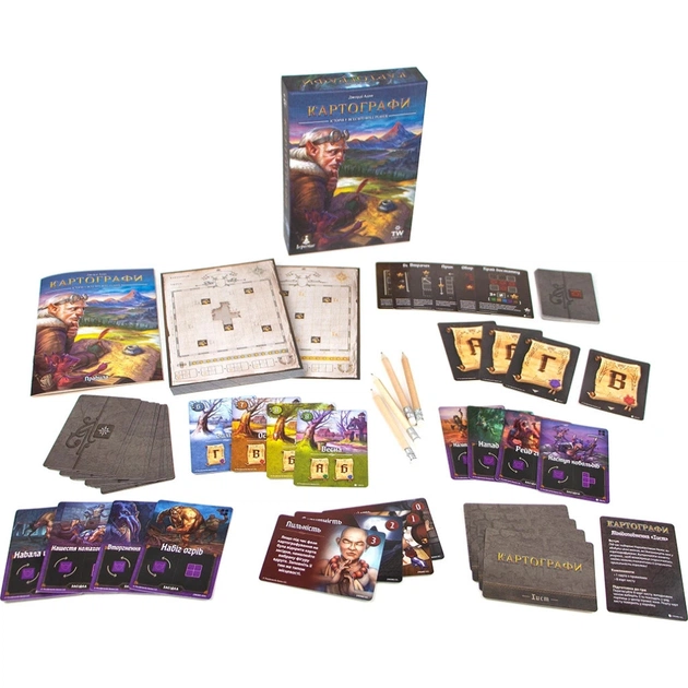 Настільна гра Ігромаг Картографи (Cartographers: A Roll Player Tale) українська (6901) - picture 6