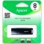 USB флеш накопичувач Apacer 8GB AH336 Black USB 2.0 (AP8GAH336B-1) - зменшене зображення 5