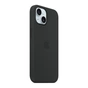 Чохол до мобільного телефона Apple iPhone 15 Silicone Case with MagSafe Black (MT0J3ZM/A) - уменьшенное изображение 6
