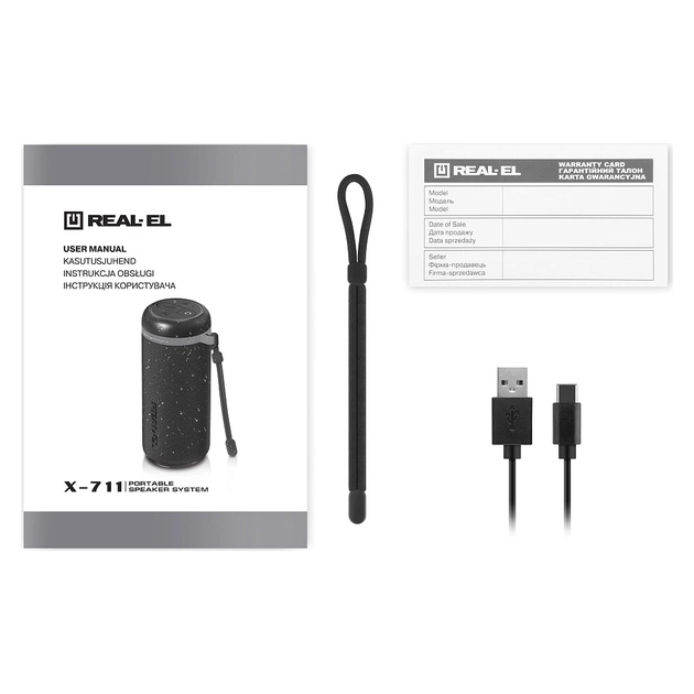 Акустична система REAL-EL X-711 Black (EL121600026) - picture 10