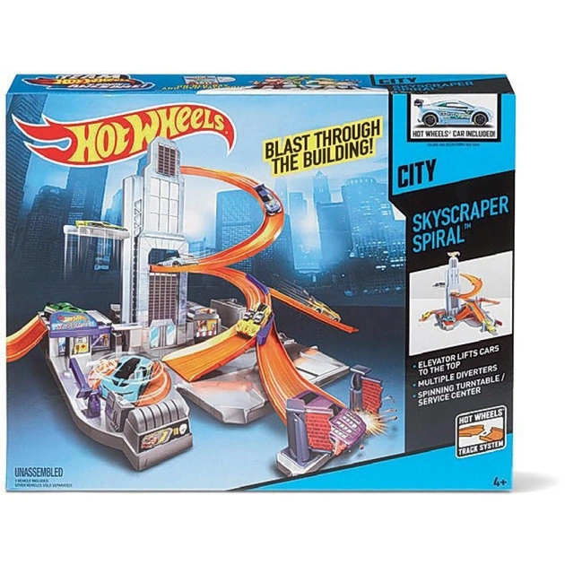 Автотрек Hot Wheels Хмарочос (BHR00) - изображение 1