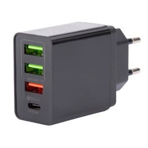 Зарядний пристрій XoKo QC-470 (APD-36W01) (QC-470-BK) зображення 1