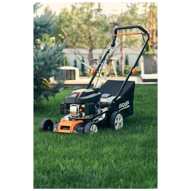 Газонокосарка SEQUOIA бензинова, несамоходна, 2.0 кВт, 40 см, 25-75 мм, 45 л. (SPLM4000) - picture 10