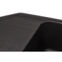 Мийка кухонна GRANADO IBIZA black shine (gr1801) - зменшене зображення 3