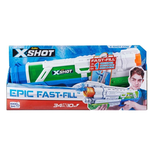Іграшкова зброя Zuru X-Shot Водний бластер Fast Fill Large (56221) - зображення 1