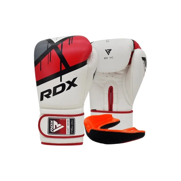 Боксерські рукавички RDX F7 Ego Red 14 унцій (BGR-F7R-14oz) - изображение 1