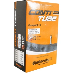 Велосипедна камера Continental Compact 18" 32-355 / 47-400 DV26mm (181181) изображение 1