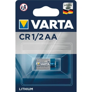 Батарейка CR 1/2 AA Lithium Varta (06127101401) зображення 1