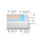 Наматрацник MirSon Valentino Bamboo 288/1 140x190 (2200000380845) - зменшене зображення 2