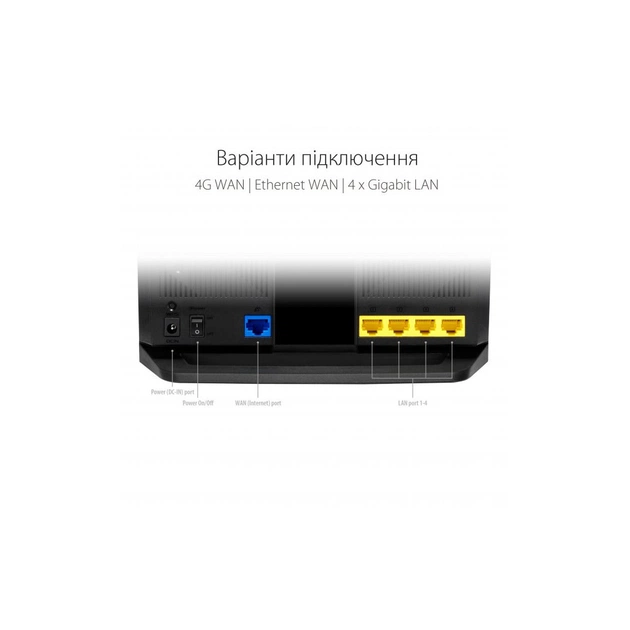Маршрутизатор ASUS 4G-AX56 (90IG06G0-MO3110) - picture 10