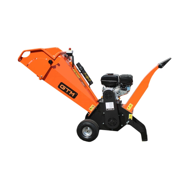 Садовий подрібнювач GTM бензиновий GS6501 6,5к.с., діам.гілок до 10см, барабан (GS6501) - picture 2