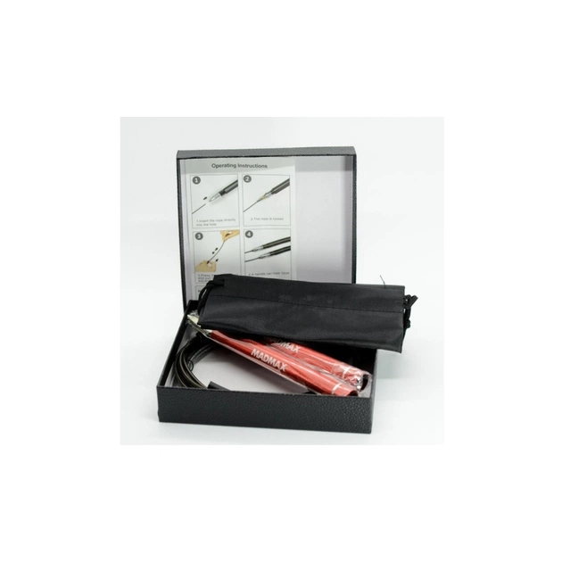 Скакалка MadMax MFA-286 Speed jump rope швидкісна Червона (MFA-286-RED-U) - picture 4