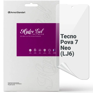 Пленка защитная Armorstandart hydrogel Anti-Blue Tecno Pova 7 Neo (LJ6) (ARM87323) изображение 1