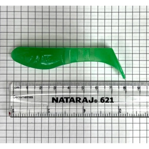 Силикон рыболовный Harpoon ТЕП KOPUTO 3" 038 Смарагдовий люмінісцентний 2шт (7407000006347) изображение 1