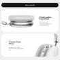 Наушники Havit H670BT Space S1 ANC Silver (6939119093488) - уменьшенное изображение 7